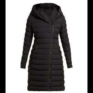 Like new black Moncler Barge Quilted Down …